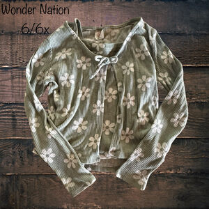 Size 6/6x Wonder Nation Sweater Set
